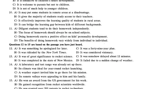2021.06六级真题第2套_大学英语四级+六级_六级真题_六级真题_2021年06月CET6题+解+音频_01、真题PDF版（推荐打印）❤