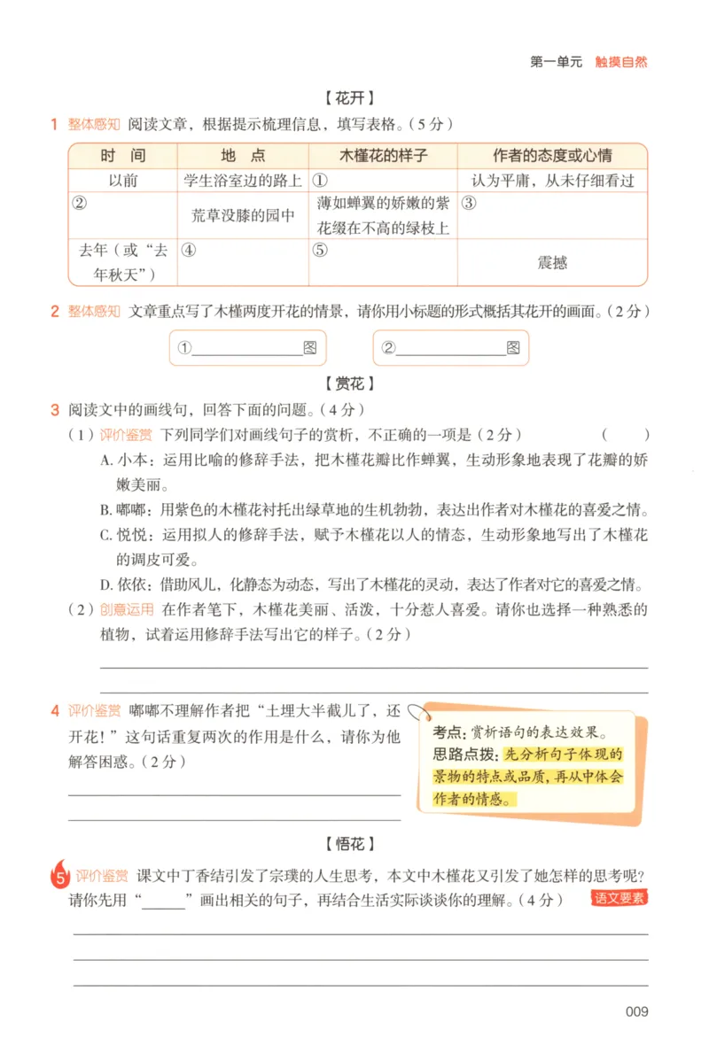 25秋《一本阅读题》6上语文_25秋《一本阅读题》语文