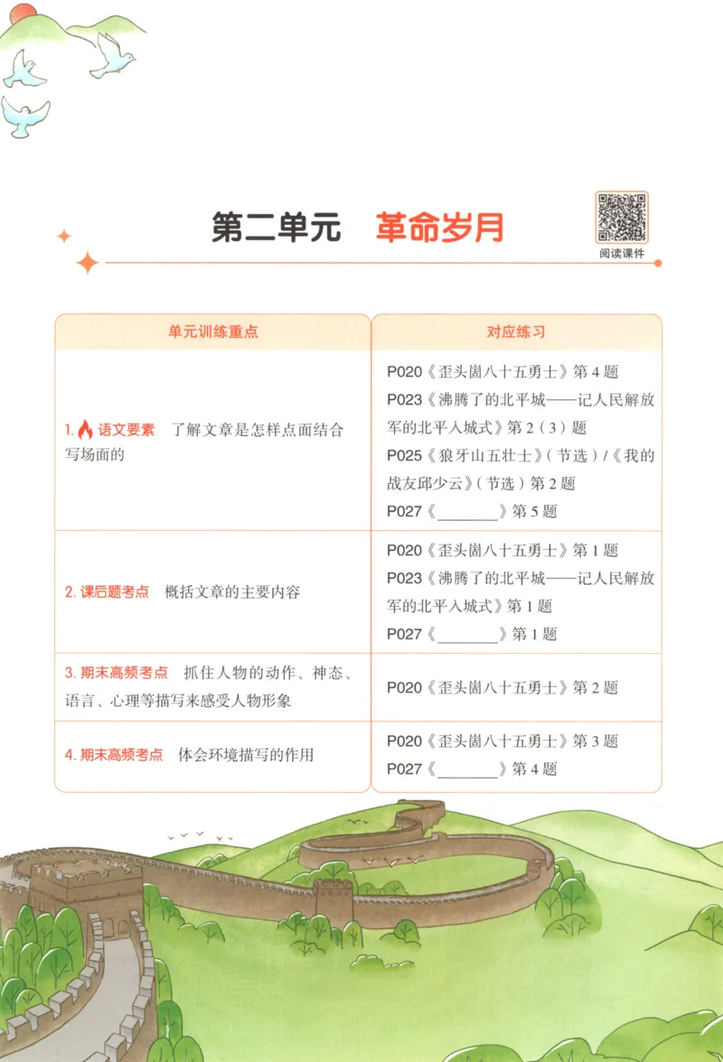 25秋《一本阅读题》6上语文_25秋《一本阅读题》语文