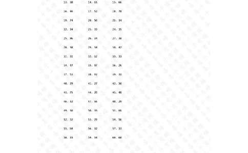 300以内&divide;1位第71~90篇答案_小学数学口算竖式脱式计算应用题一二三四五六年级上下册电_小学数学口算题库电子版（1-6）_小学数学口算三年级_口算题适合3年级