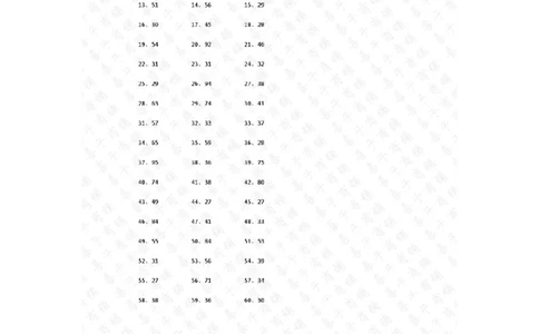 300以内&divide;1位第71~90篇答案_小学数学口算竖式脱式计算应用题一二三四五六年级上下册电_小学数学口算题库电子版（1-6）_小学数学口算三年级_口算题适合3年级