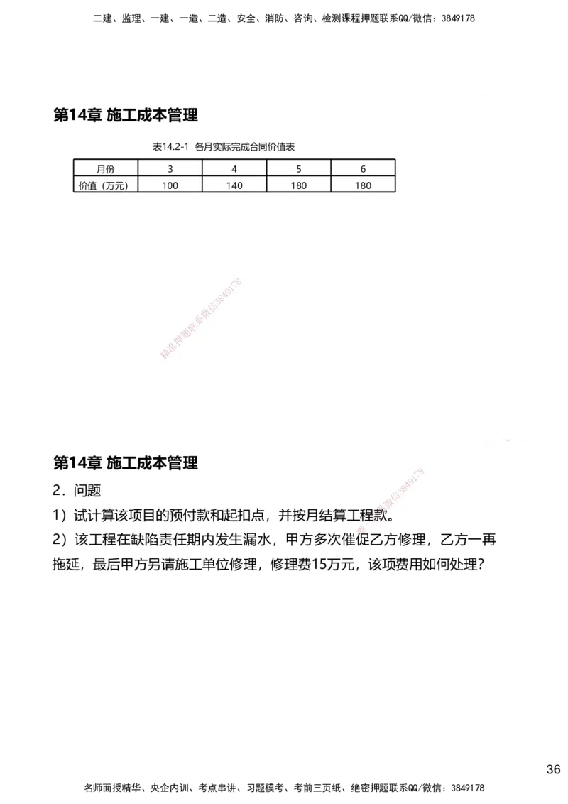 14.2025赵景满-名师精讲通关-014第三篇-第14章施工成本管理_2026年一级建造师_2026年一建矿业_2025年一建矿业SVIP_02-基础精讲✿高端面授✿深度强化_讲义