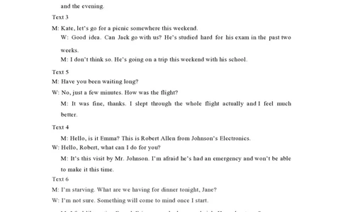 2021年高考英语试卷（浙江）（1月）（解析卷）_英语历年高考真题_新&middot;PDF版2008-2025&middot;高考英语真题_英语（按试卷类型分类）2008-2025_自主命题卷&middot;英语（2008-2025）