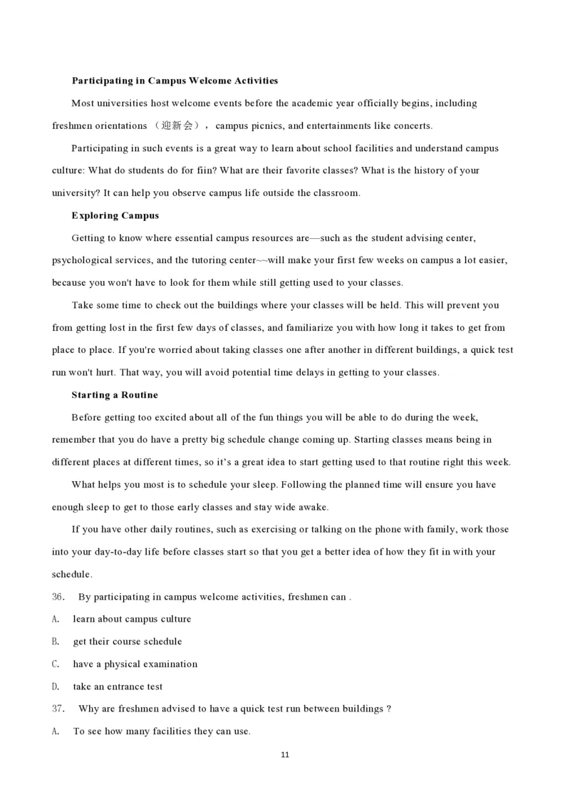 2021年高考英语试卷（天津）（第二次）（解析卷）_英语历年高考真题_新&middot;PDF版2008-2025&middot;高考英语真题_英语（按省份分类）2008-2025_2008-2024&middot;（天津）英语高考真题