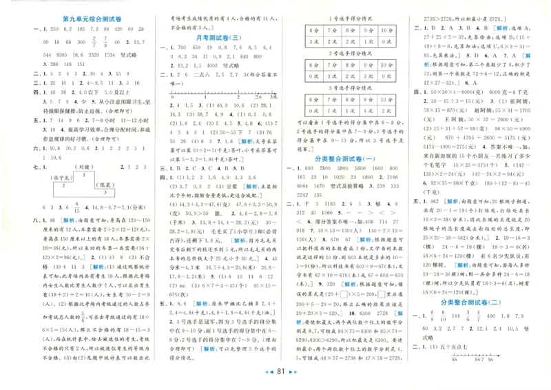 2025春《亮点给力大试卷》数学SJ3下_二年级上下册资料_53黄冈多个品牌系列资料_数学