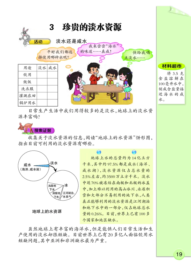 大象版4年级科学下册高清教材_全部版本&bull;小学科学电子课本_大象版小学科学电子课本