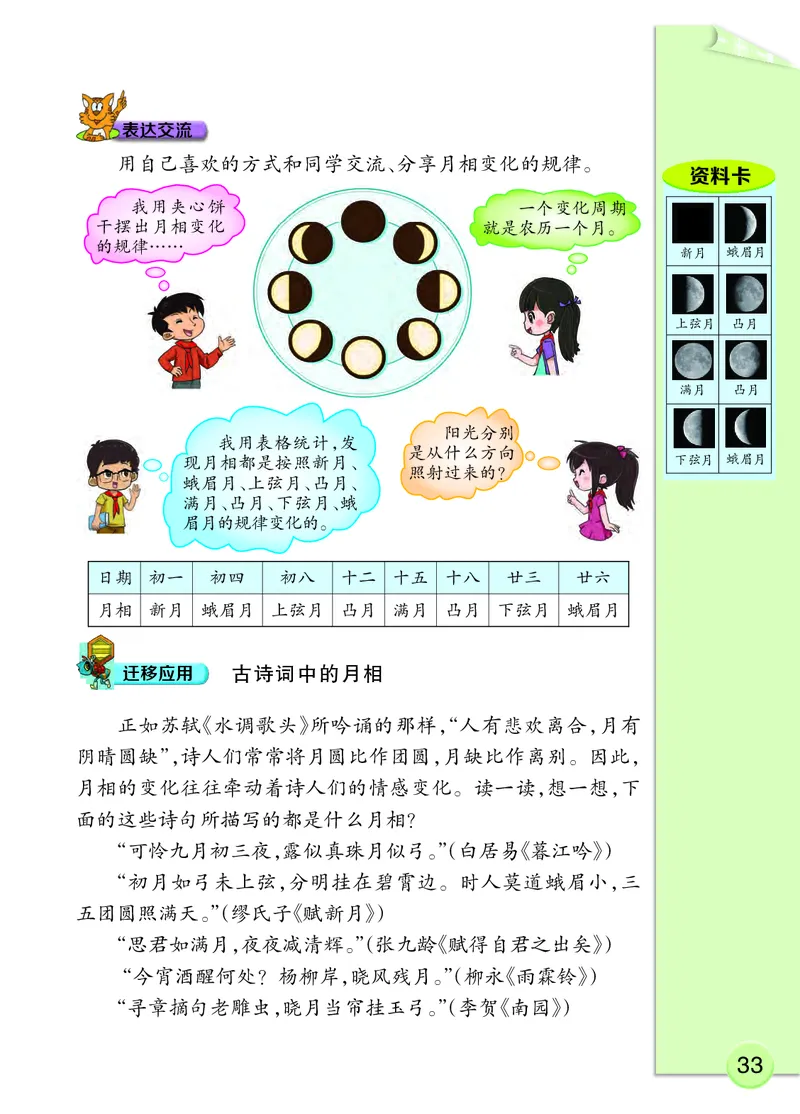 大象版4年级科学下册高清教材_全部版本&bull;小学科学电子课本_大象版小学科学电子课本