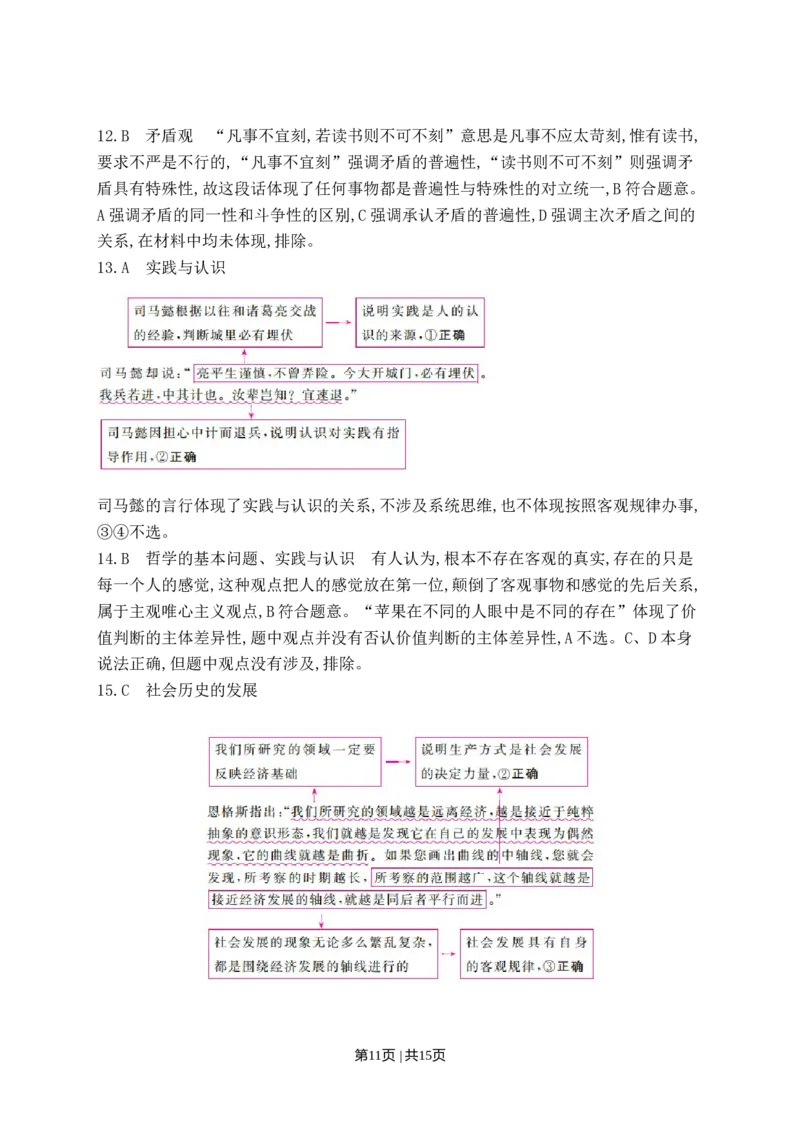 2022年高考政治试卷（江苏）（解析卷）_政治历年高考真题_新&middot;Word版2008-2025&middot;高考政治真题_政治（按试卷类型分类）2008-2025_自主命题卷&middot;政治（2008-2025）_江苏自主命题&middot;政治（2008-2025）