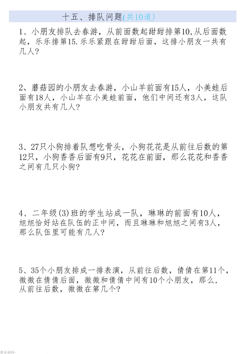 二上数学19大思维应用题_二上数学25秋