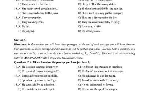 2022.12四级真题第2套_大学英语四级+六级_四级真题_四级真题_2022年12月CET4题+解+音频_01、真题PDF版（推荐打印）❤