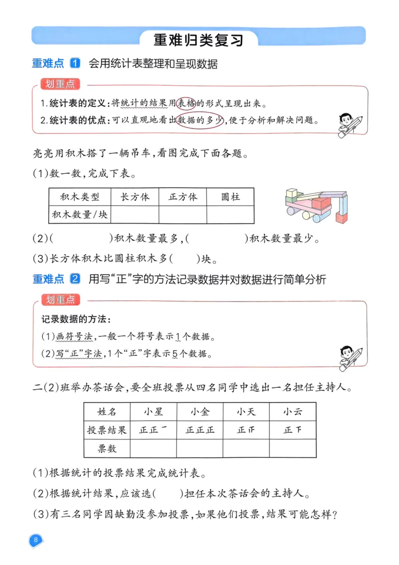 25春一本预习笔记2下数学_二年级上下册资料_53黄冈多个品牌系列资料_数学