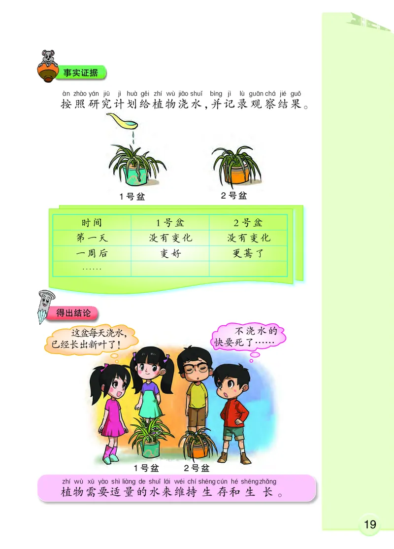 大象版1年级科学下册高清教材_全部版本&bull;小学科学电子课本_大象版小学科学电子课本