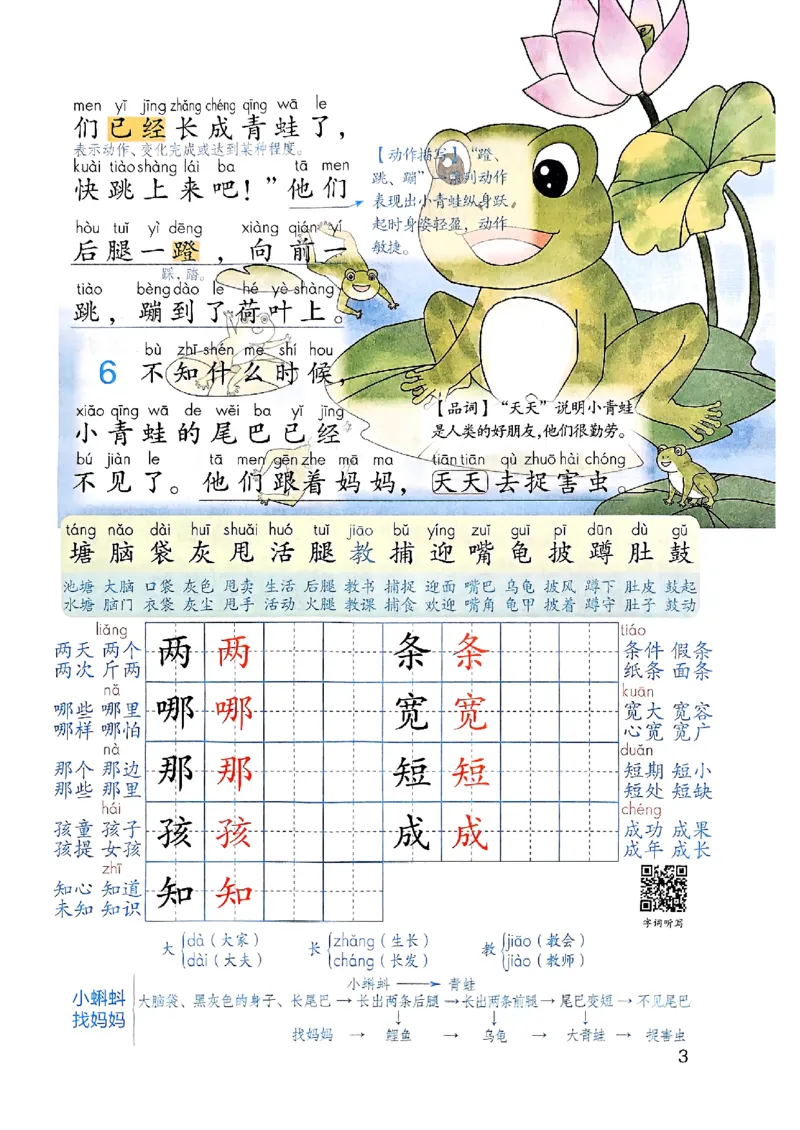 25秋二上语文新版课堂笔记128页_2025秋《课堂笔记预习课》语文1-6