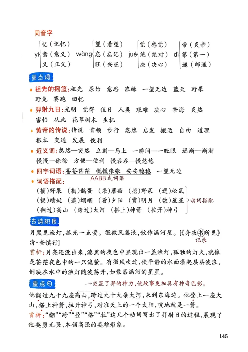 25春一本预习笔记2下语文_二年级上下册资料_53黄冈多个品牌系列资料_语文