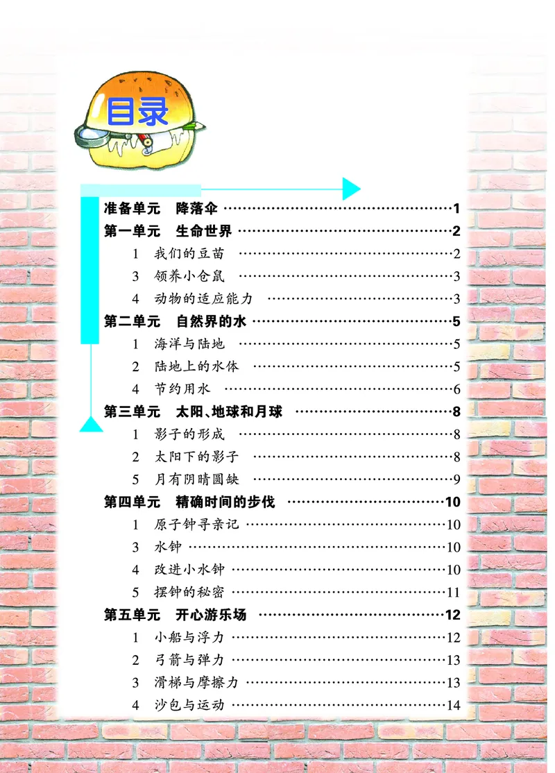 大象版4年级科学下册活动手册_全部版本&bull;小学科学电子课本_大象版小学科学电子课本
