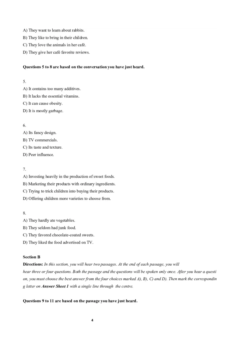 2018年06月六级真题（第2套）_大学英语四级+六级_六级真题_六级真题_1990年-2018年真题资料合集_2018年06月CET6题+解+音频_02、真题Word版