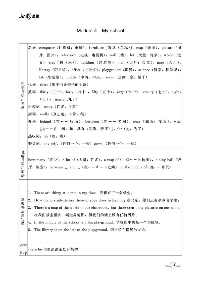 外研版英语七年级上册预习卡_25秋初中「外研版英语7-9年级上册教材全解