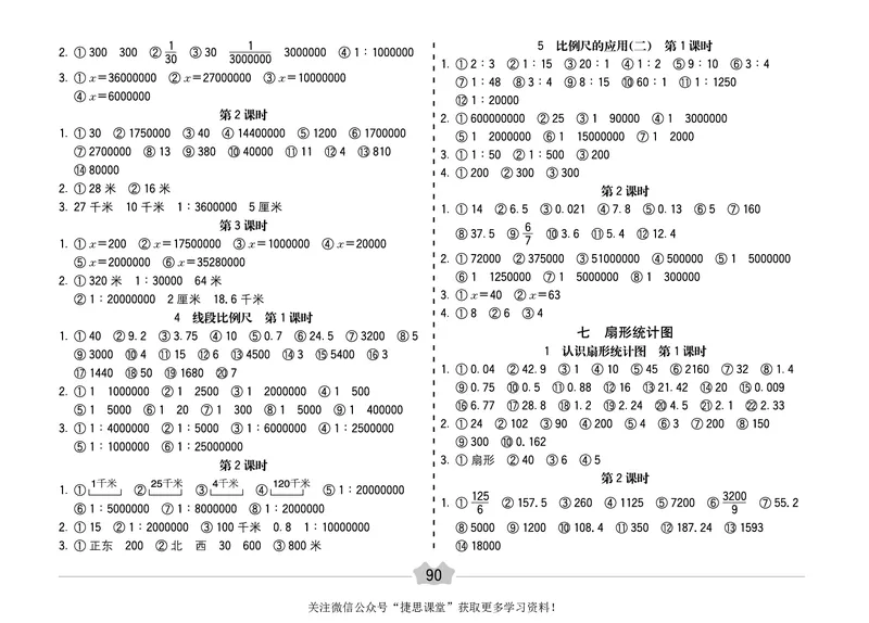 五E口算题卡六年级上册数学冀教版_1~6年级全册五E口算题卡(1)_6年级五E口算题卡