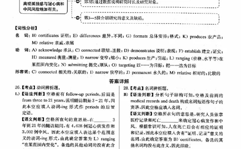2022.12英语四级选词填空解析全3套_大学英语四级+六级_四级真题_专项_四级选词填空_四级选词填空解析