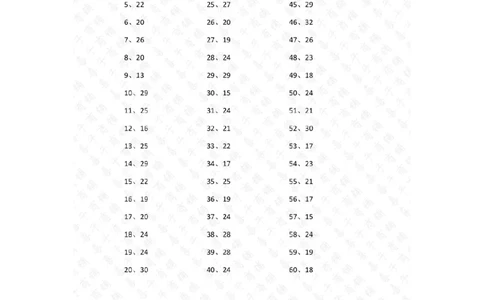 30以内加法第61-80篇答案_小学数学口算竖式脱式计算应用题一二三四五六年级上下册电_小学数学口算题库电子版（1-6）_小学数学口算一年级_口算题适合1年级(含答案）