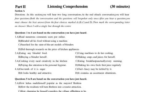 2024年6月第2套英语六级真题可复制可搜索，打印首选_大学英语四级+六级_四级真题_专项_四级长篇阅读_2024年06月CET6_202406六级第二套