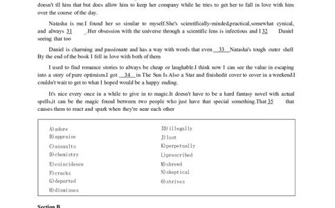 2024年6月第2套英语六级真题可复制可搜索，打印首选_大学英语四级+六级_四级真题_专项_四级长篇阅读_2024年06月CET6_202406六级第二套