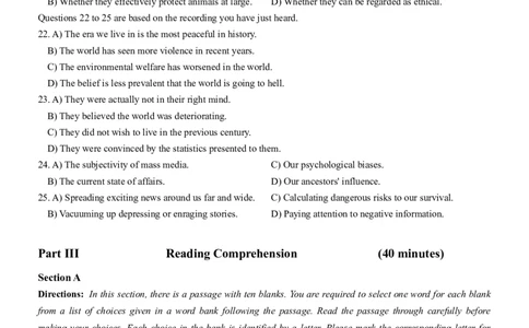 2023.12六级真题第2套_大学英语四级+六级_六级真题_六级真题_2023年12月CET6题+解+音频新_02、真题word版