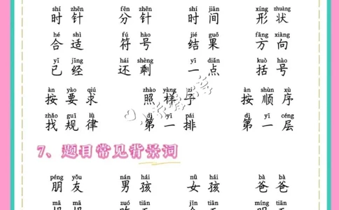 数学2、幼小衔接数学必备常用字_纯图版_小学全网线上同款资料_36号文件速算_速算_速算和思维