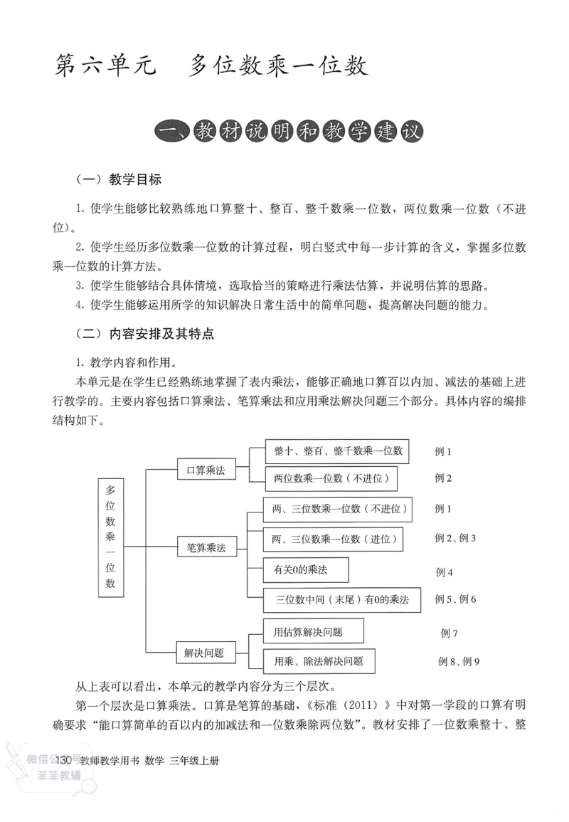 人教版教师教学用书数学三年级上册_《教师教学用书（教参）》25秋数学1-6年级上册（人教版）