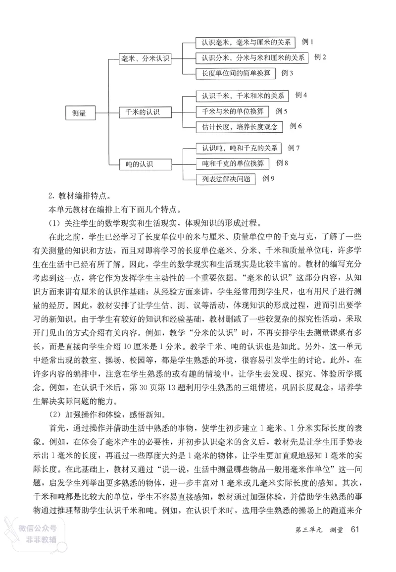 人教版教师教学用书数学三年级上册_《教师教学用书（教参）》25秋数学1-6年级上册（人教版）