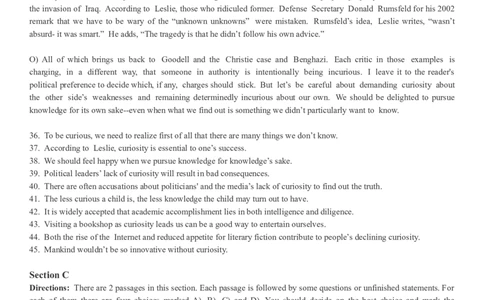 2017年12月英语四级真题（卷三）_大学英语四级+六级_四级真题_四级真题_1990年-2018年真题资料合集_2017年12月CET4题+解+音频_02、真题word版