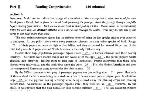 2022.09英语六级真题第1套可复制可搜索，打印首选_大学英语四级+六级_六级真题_六级真题_2022年09月CET6题+解+音频_01、真题PDF版（推荐打印）❤