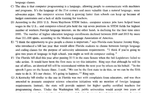 2022.09英语六级真题第1套可复制可搜索，打印首选_大学英语四级+六级_六级真题_六级真题_2022年09月CET6题+解+音频_01、真题PDF版（推荐打印）❤