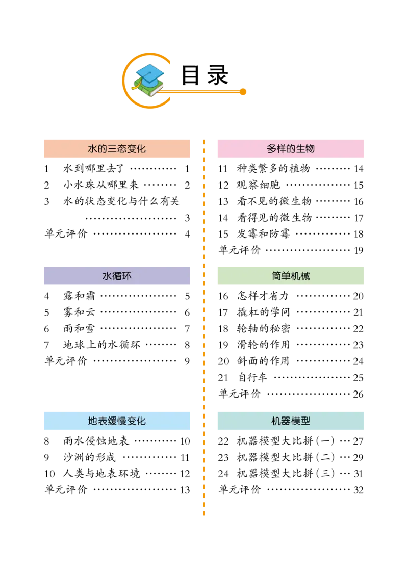 冀教版5年级科学下册活动手册_全部版本&bull;小学科学电子课本_冀教版小学科学电子课本