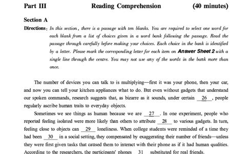2019.12六级真题第3套_大学英语四级+六级_六级真题_六级真题_2019年12月CET6题+解+音频_01、真题PDF版（推荐打印）❤