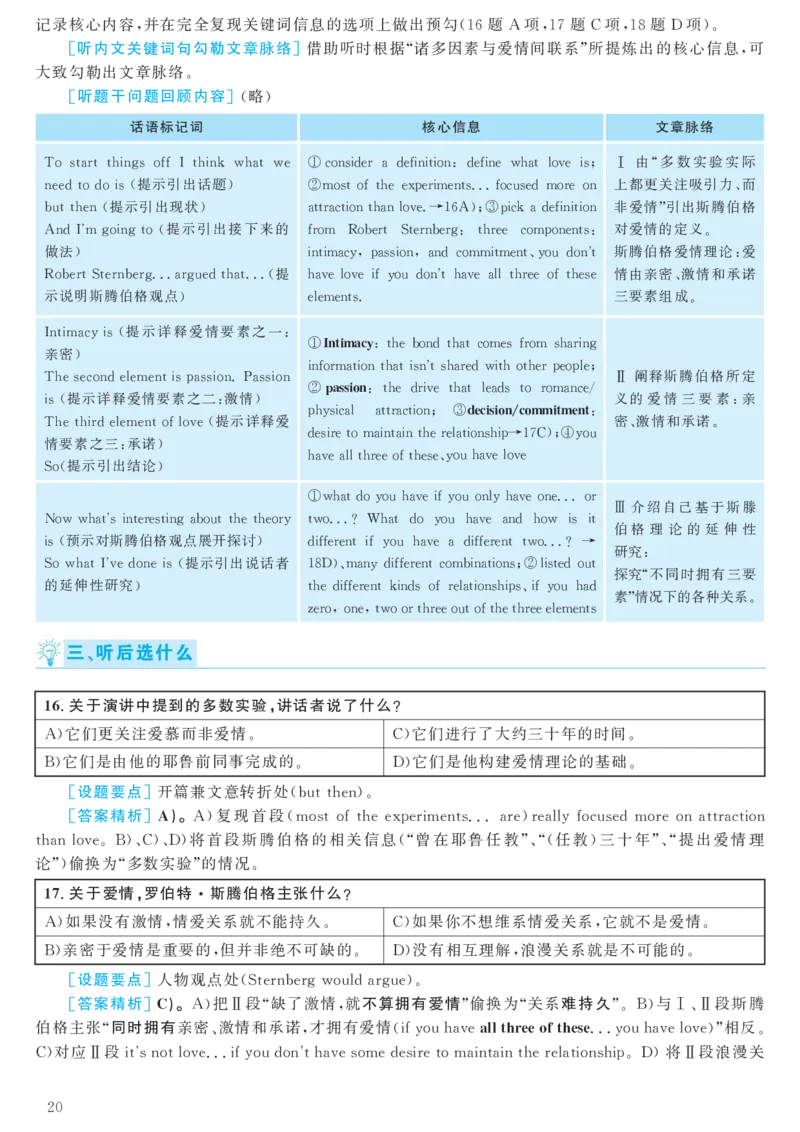 2016年12月六级（第2套）答案及解析_大学英语四级+六级_六级真题_六级真题_1990年-2018年真题资料合集_2016年12月CET6题+解+音频_03、答案解析