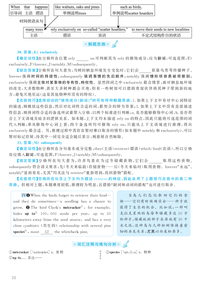 2016年12月六级（第2套）答案及解析_大学英语四级+六级_六级真题_六级真题_1990年-2018年真题资料合集_2016年12月CET6题+解+音频_03、答案解析