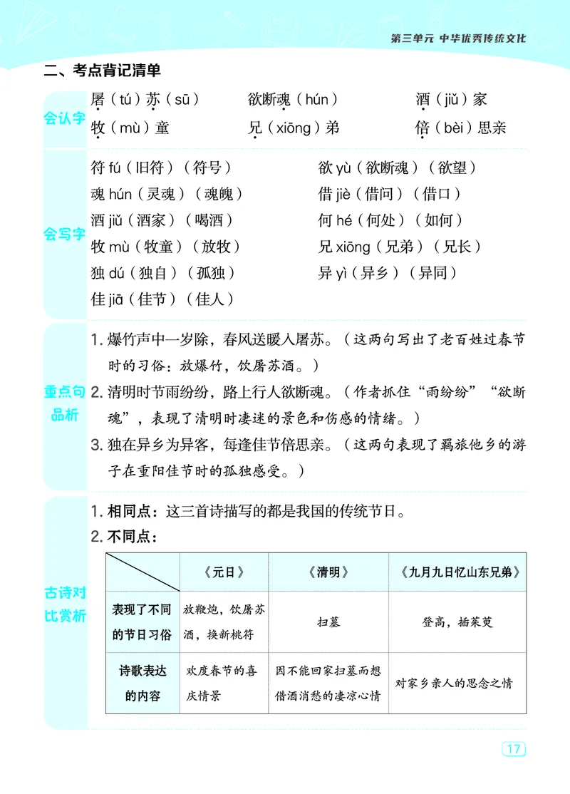 24春典中点三年级语文下（R版）课堂重点笔记_Password_Removed_三年级上下册资料_小学三年级学习资料-25年更新版_3-02、小学三年级语文下册_3-2-1、学习资料、复习、知识点、归纳汇总