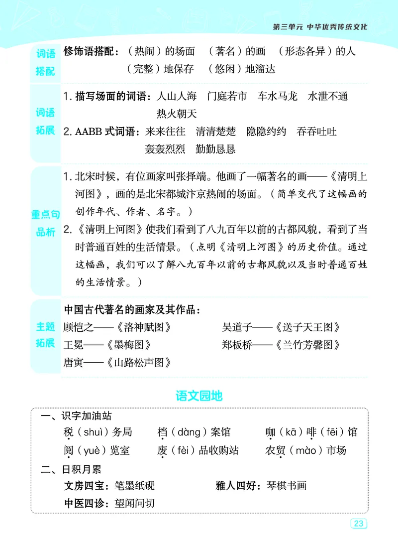 24春典中点三年级语文下（R版）课堂重点笔记_Password_Removed_三年级上下册资料_小学三年级学习资料-25年更新版_3-02、小学三年级语文下册_3-2-1、学习资料、复习、知识点、归纳汇总