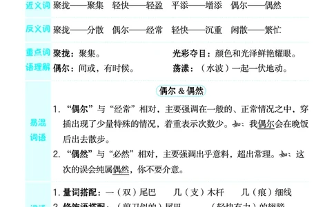 24春典中点三年级语文下（R版）课堂重点笔记_Password_Removed_三年级上下册资料_小学三年级学习资料-25年更新版_3-02、小学三年级语文下册_3-2-1、学习资料、复习、知识点、归纳汇总