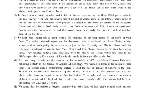 2018年12月四级真题第3套_大学英语四级+六级_四级真题_四级真题_1990年-2018年真题资料合集_2018年12月CET4题+解+音频_02、真题word版