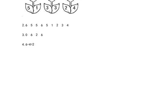 3.76的加减法_一年级上下册资料_一年级上语数英上下册学习资料_3-6-3、小学一年级数学上册_北师大版_2、同步练习_第三单元加与减（一）