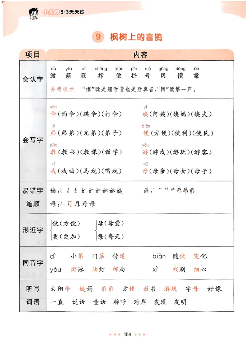 2下语文五三课堂笔记_二年级上下册资料_53黄冈多个品牌系列资料_语文