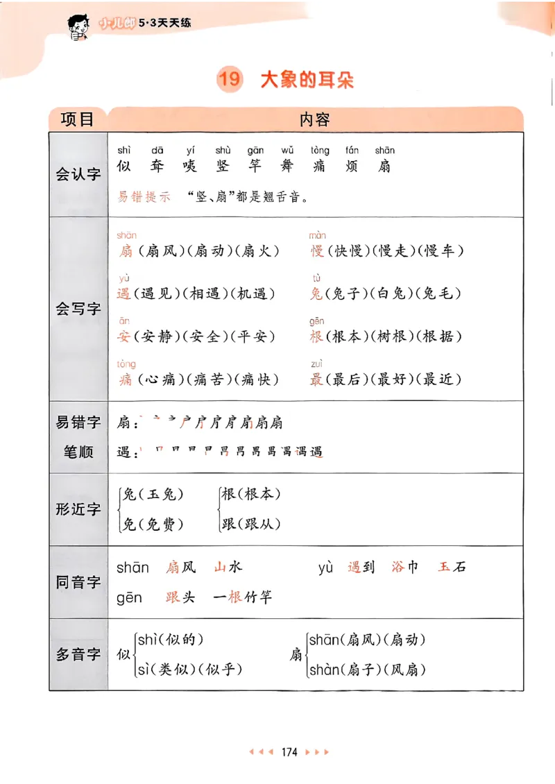 2下语文五三课堂笔记_二年级上下册资料_53黄冈多个品牌系列资料_语文