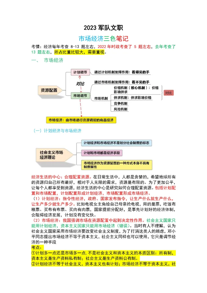 军队文职马原三色笔记_军队文职(1)_02.公共课笔记+知识点等_基本知识