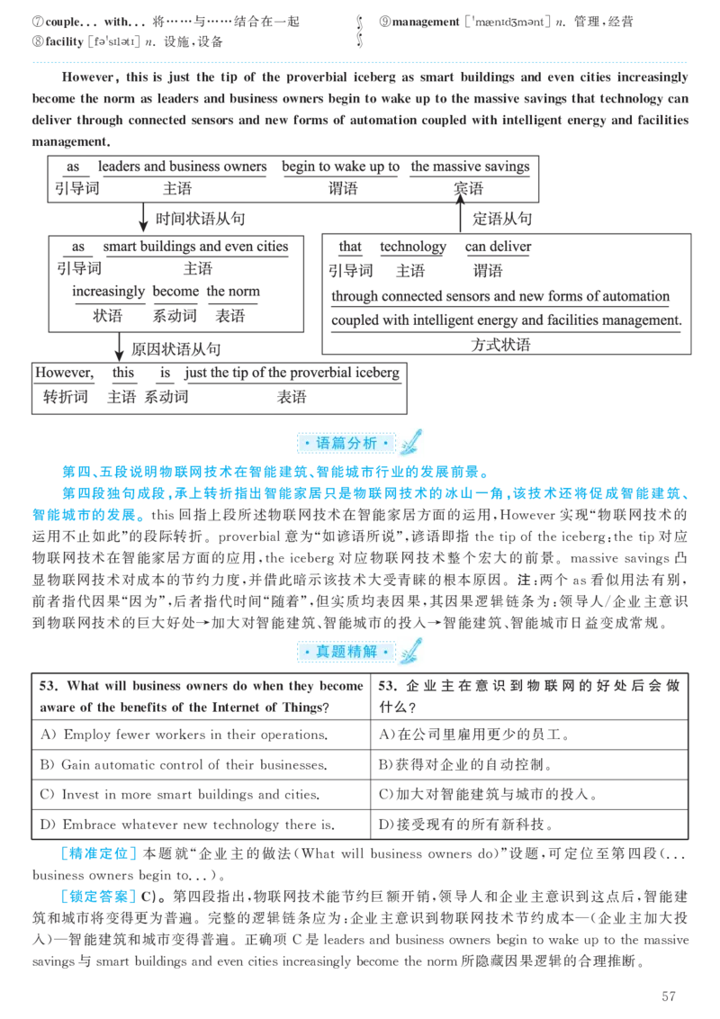2017.12英语六级考试第2套解析_大学英语四级+六级_六级真题_六级真题_1990年-2018年真题资料合集_2017年12月CET6题+解+音频_03、答案解析