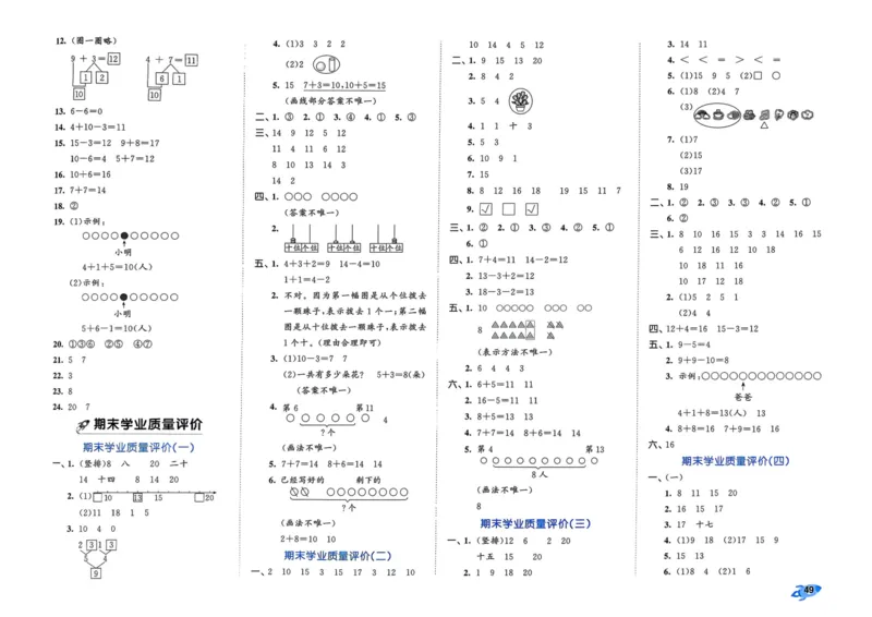 25秋53全优卷1上人教数学_2025秋《53全优卷》人教数学1-6