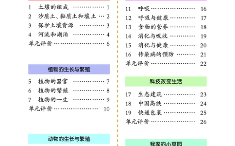 冀教版4年级科学下册活动手册_全部版本&bull;小学科学电子课本_冀教版小学科学电子课本