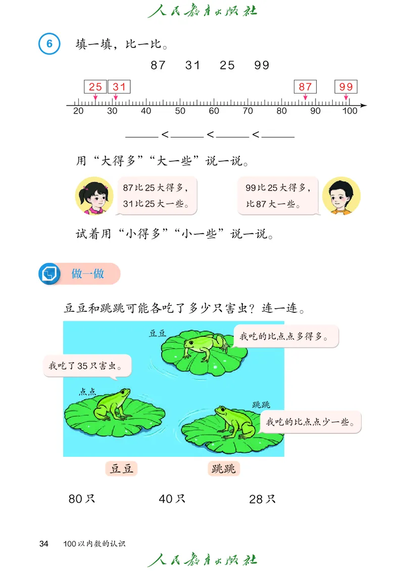 数学一下人教版（2025春）_小学全网线上同款资料_2025春新增教材合集_小学数学（2025春新教材）