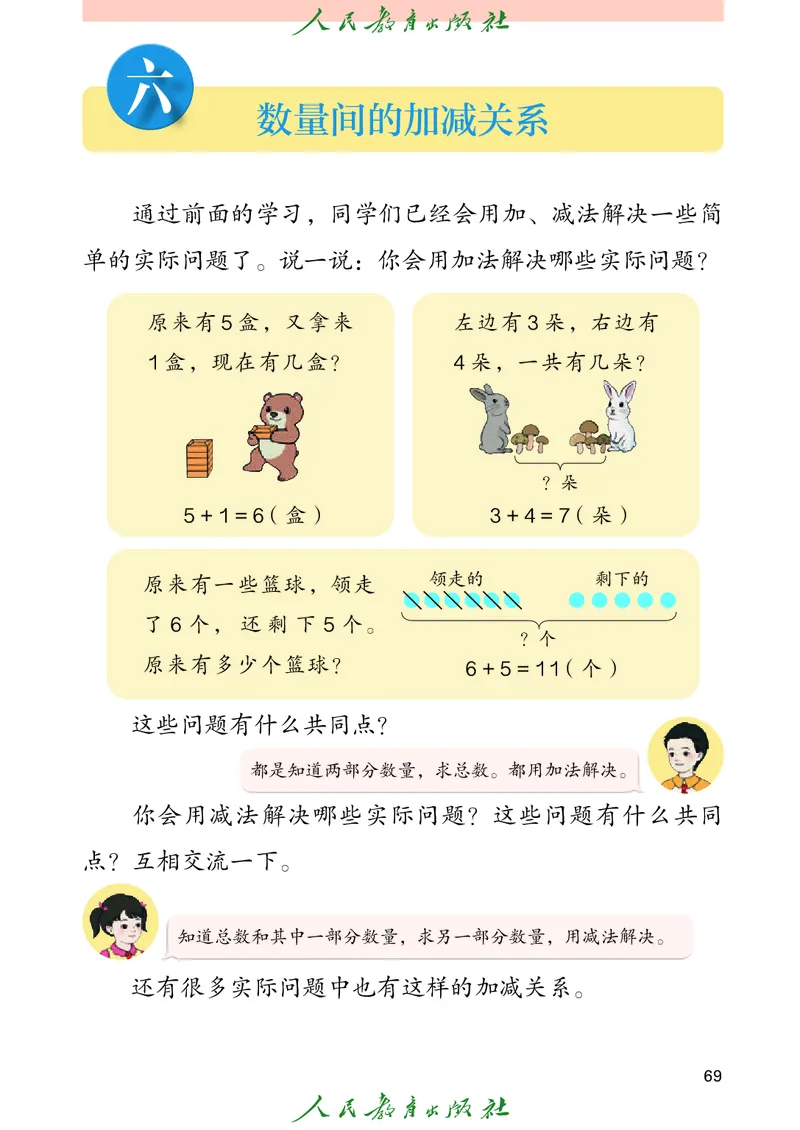 数学一下人教版（2025春）_小学全网线上同款资料_2025春新增教材合集_小学数学（2025春新教材）